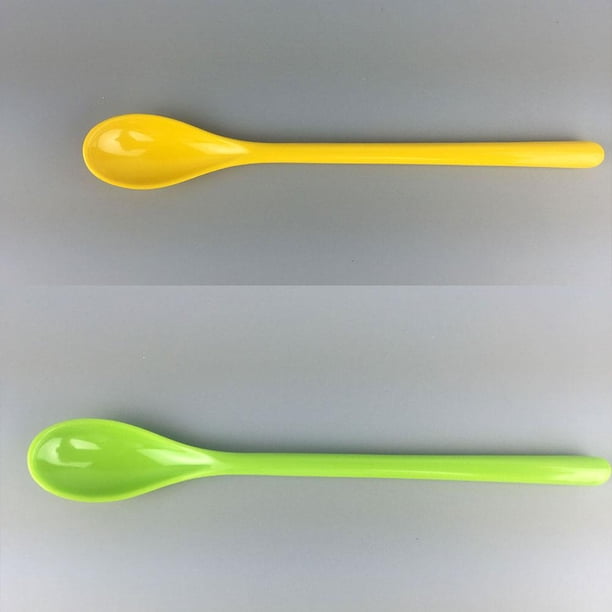 Colorful Plastic Long Handle Coffee Spoon✨✨✨ L0P7 - Walmart.ca