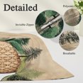 thumbnail image 3 of Green Pine Tree Body Pillow Cover 20 x 60 Inch Decorative Pillow Cover Retro Country Forest Natural Landscape Lumbar Pillowcase Seasonal Rectangle Cushion Case for Couch Sofa Bed Living Room, 3 of 9