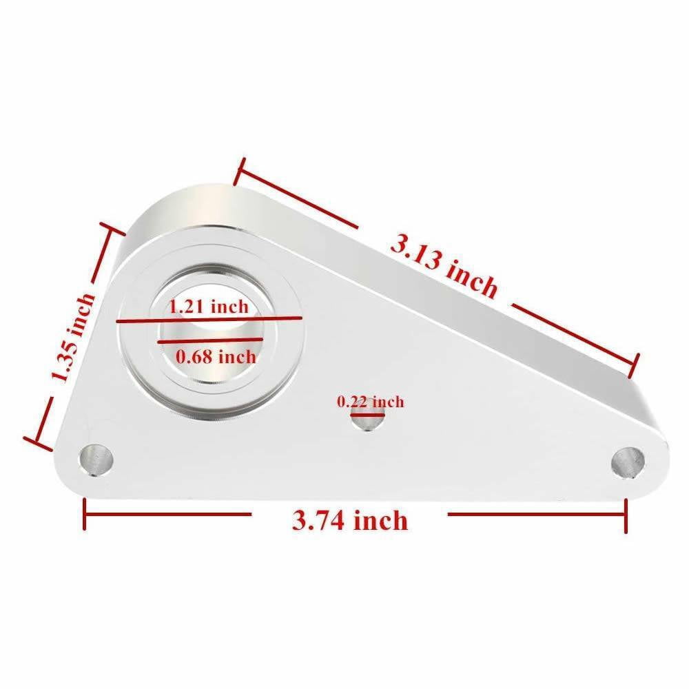 LisFaxbo 14010 Deep Transmission Disc Filter Extender For Dodge Ram 1500 3500 A518 A618 A727 Transmission