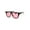 Black Tortoise Solid Pink, variant on Flat Top Mob Plastic Top Visor Sunglasses All Black