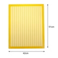 thumbnail image 5 of Práctico tablero separado para abejas reinas, marco para caja de apicultura, entrada para colmena Amarillo, 5 of 5
