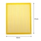 thumbnail image 4 of Excluidor de abejas reinas de 10 marcos, tablero separador para abejas reinas, suministros para ganado Amarillo, 4 of 4