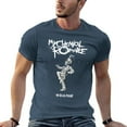 thumbnail image 5 of Gothic Rock Band Inspired T-Shirt - Vintage Emo Music Graphic Tee with Skeleton Print Navy-style 3XL, 5 of 7