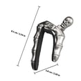 thumbnail image 2 of UPGRATOR Guitar Portable Capo Silver Zinc Alloy Avoids Interference Adjustment 1Set, 2 of 8