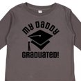 thumbnail image 4 of Inktastic My Daddy Graduated College Graduate Boys or Girls Long Sleeve Toddler T-Shirt, 4 of 5