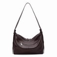 thumbnail image 4 of Genuine Leather Hobo Bag, Women's Grainy Underarm Shoulder Crossbody Purse, 4 of 7