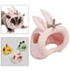 thumbnail image 1 of Gorro de felpa para mascotas perfecl con correa ajustable para roedores, 1 of 8