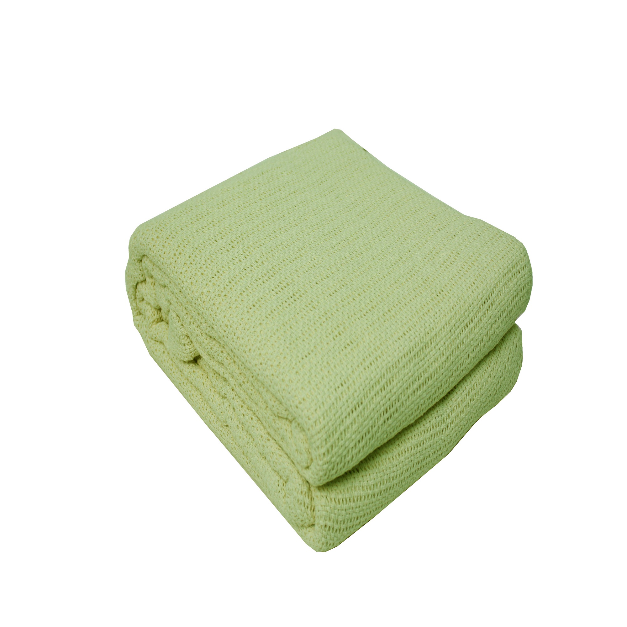 72" x 90" Pale Green Full Sized Twin Blanket