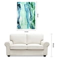 thumbnail image 2 of Empire Art Direct Water Women I Frameless Free Floating Tempered Glass Panel Graphic Wall Art, 48" x 32" x 0.2", Ready to Hang, 2 of 9