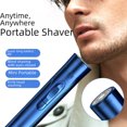 thumbnail image 3 of Recortador de vello nasal eléctrico, recargable por USB, para hombres, tijeras para el vello nasal, 3 of 6