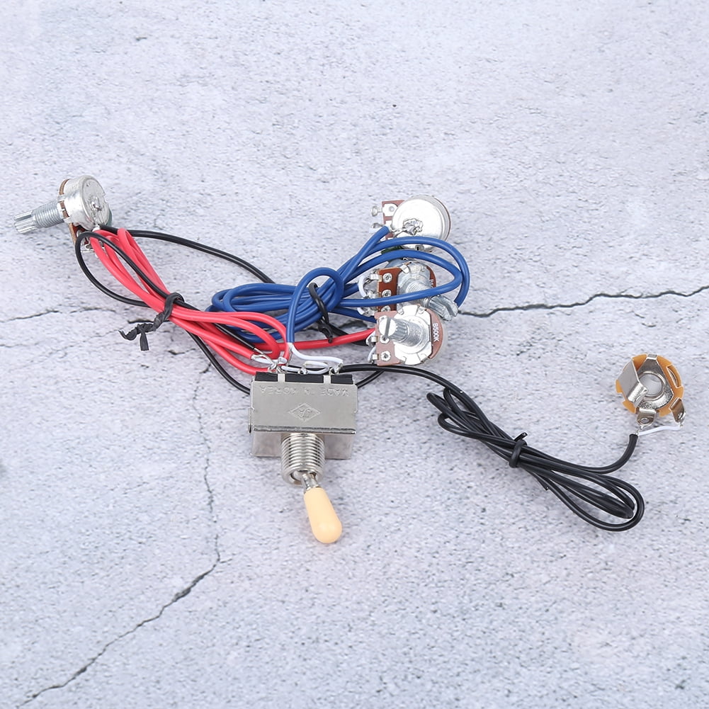 Henmomu Easy To Install Electric Guitar Switch, Guitar Wiring Harness