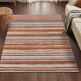 thumbnail image 5 of Luxe Weavers Modern Colorful Striped Multicolor 5x7 Area Rug Geometric Carpet, 5 of 7