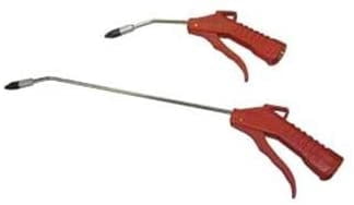 ATD Tools 8738 2-Piece Deluxe Air Blow Gun Set with 4"/13" Angled Nozzle and Rubber Tip