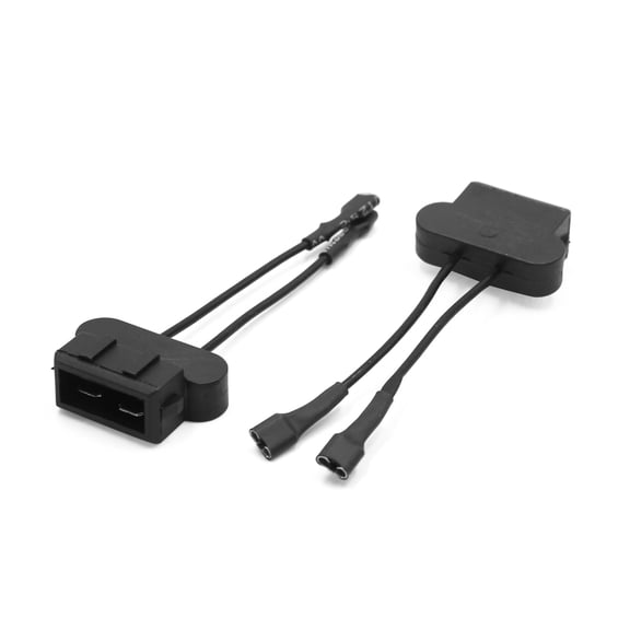Unique Bargains 2Pcs Plastic Car Horn Adapter Wiring Harness Pigtail Socket for Volkswagen