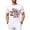 White-08, variant on Men's 100% Cotton Retro 70s Graphic T Shirt, Soft Breathable Short Sleeve Crew Neck Tee for Men