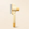 thumbnail image 3 of Pet Comb For Dogs And Cats With Release Button Cat Grooming Comb With Long And Short Stainless Round Teeth Cat Comb For Removing Matted Knots & Loose, 3 of 7