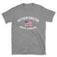 thumbnail image 1 of Rutherfordton North Carolina Patriot Men's Cotton T-Shirt, 1 of 1