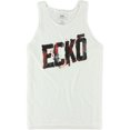 thumbnail image 1 of Camiseta sin mangas Ecko Unltd. con plantilla de acuarela para hombre blanca grande, 1 of 1