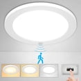 thumbnail image 4 of Lámparas para Entrada 30cm 3000K/4000K/6500K Lámpara de Techo LED Detección de movimiento, Redonda Plafon Modernas para Cocina/Pasillo/Armario/Baño/Sala Temperatura de Color Ajustable (30cm-24W), 4 of 10