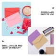 thumbnail image 3 of MUSEYA Colorful Paperboard Envelopes for Storage Use Assorted Color Simple Style Privacy Protection 3.5 x 6.5 inches, 3 of 8
