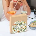 thumbnail image 3 of Yayeee Napkin Holder for Table Kitchen Paper Tissue Organization, Watercolor Wildflowers Pattern, 3 of 8