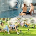 thumbnail image 4 of Spray System, Tripod Height Adjustable Outdoor Courtyard Atomization Cool Spray Suit, Metal Frame, Foldable Portable, for Garden, High Volume, 1000+ Searches, 2-Tier Design, for Patio, 4 of 8