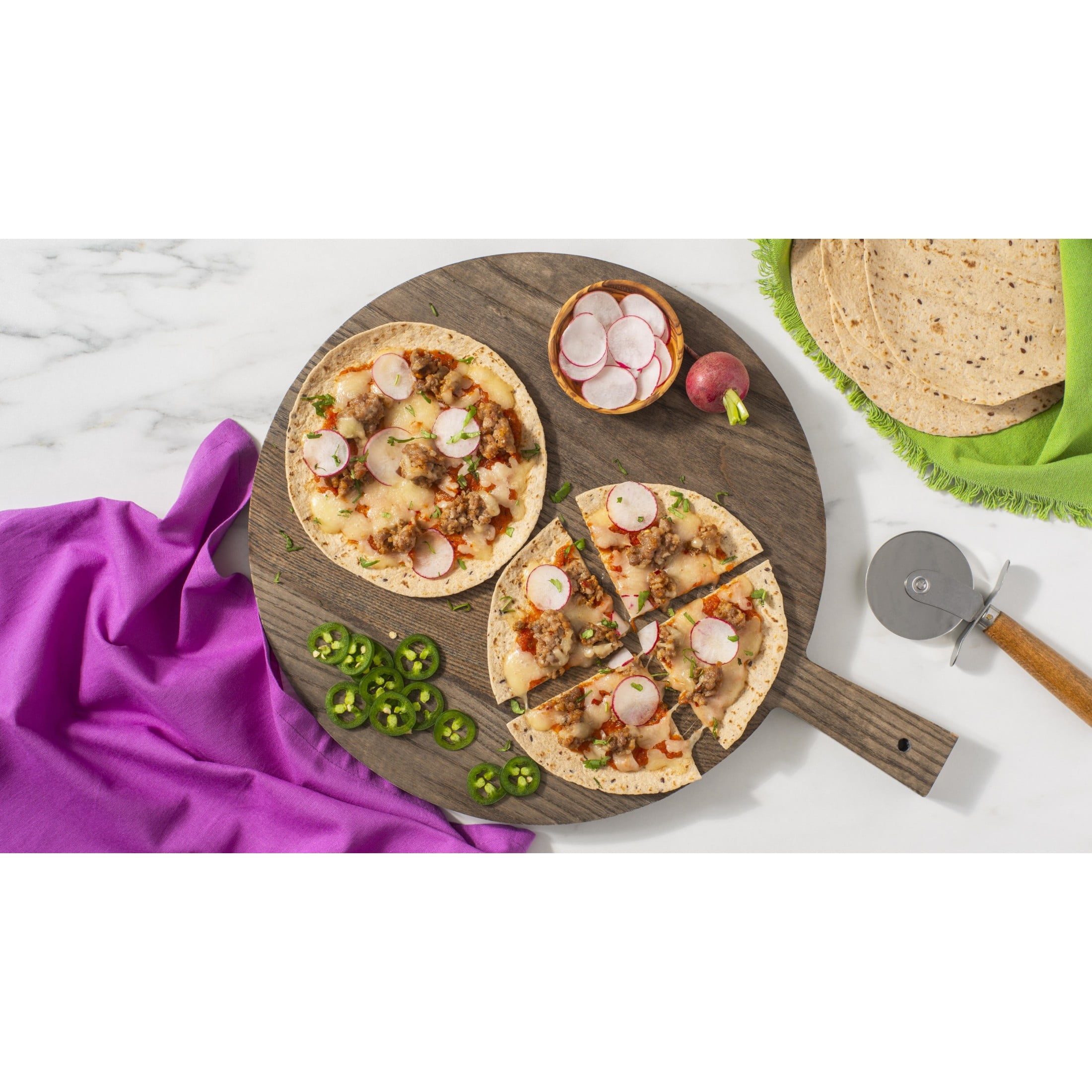 (3 pack) Guerrero Carb Watch Whole Wheat with Flaxseed Flour Tortillas, 8 Count