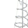 thumbnail image 4 of Northlight LED Lighted Spiral Cone Tree Outdoor Christmas Decoration - 5' - Pure White Lights, 4 of 4