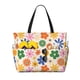 thumbnail image 1 of Fotbe Groovy Daisy Flowers Bolsa de Viaje para Playa - Resistente al Agua, Bolsa Tote de Gran Capacidad y Ligera con 7 Bolsillos para Mujeres y Hombres, 1 of 7