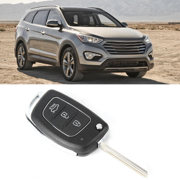 Llavero, llavero remoto de 3 botones Carcasa de llave Carcasa de llave apta para Hyundai Diseño de vanguardia