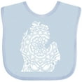 thumbnail image 3 of Inktastic Michigan Silhouette Mandala Boys or Girls Baby Bib, 3 of 4