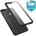 thumbnail image 3 of Étui pour iPhone 7 Plus WEI, Étui pour iPhone 8 Plus, Série Halo Transparente Résistante aux Rayures pour Étui Apple iPhone 7 Plus//étui Apple iPhone 8 Plus (Noir), 3 of 7