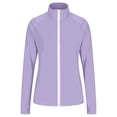 thumbnail image 4 of Womens Sun Shirts Full Zip UPF 50+ Sun Protection Long Sleeve Hiking Tops Casual Slim Fits Lightweight Jacket with Pockets, 4 of 7