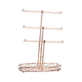 thumbnail image 4 of Milageto Jewelry Holder Showcase T Shape Jewelry Organizer for Watches Necklaces Women, 4 of 8