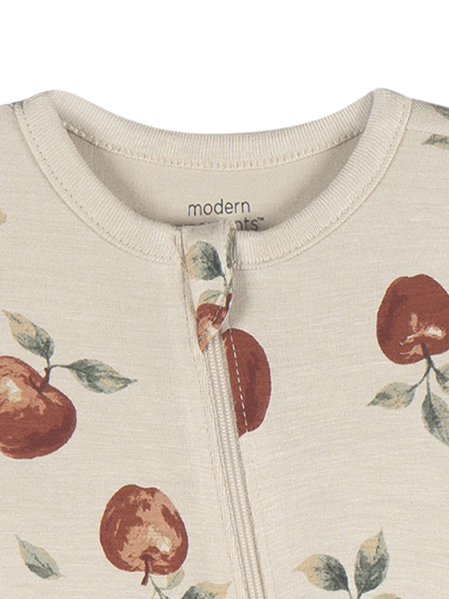 Modern Moments by Gerber Neutral Two-Way Zip Viscose Coverall, Sizes Newborn - 24 Months