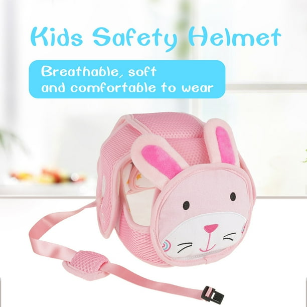 Protector De Cabeza De Bebé, Gorro Protector Ajustable, Casco De Bebé Para Gatear, Caminar, Almohada De Protección Para La Cabeza De Bebé, Animal De Dibujos Animados, Protector