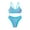 Blue, variant on Aayomet Bikinis For Women Women Bikini Printed Split Swimsuit Triangle Two Piece Swimsuit,Purple S