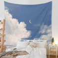 thumbnail image 2 of Moon Star In Blue Sky Beautiful Wall Art 130*150CM, 2 of 5