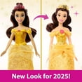 thumbnail image 4 of Disney Princess Belle Fashion Doll with Brown Hair, Brown Eyes & Tiara Accessory, 4 of 8