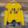 thumbnail image 2 of Chuancc Hoodies for Women,Women Fall Clothes Warm Outfits for Women Long Sleeve Sweaters for Women Sweatshirts for Women Loose Fit Casual Sweaters for Women Yellow XL, 2 of 4
