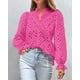 thumbnail image 3 of Blusa de Encaje con Cuello en V y Mangas Abullonadas para Mujer PRETTYGARDEN XXL, 3 of 6