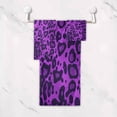 thumbnail image 5 of Purple Leopard Towels 3 Pack Bath Towels for Bathroom Set Soft Cotton Highly Absorbent Lightweight & Quickdry Towel Set 1 Bath Towel,1 Hand Towel,1 Washclothe Wash cloth, 5 of 6