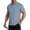 Light Blue -CX30, variant on Men Wrinkle Free Quick Dry Shirts 2026 Summer Button Short Sleeve Casual Button Down Work Hiking Dress Shirts White L