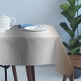 thumbnail image 4 of Brown Grey Table Cloth Waterproof Tablecloths, Gray Farmhouse Modern Rustic Tablecloth Dining Table Cover for Kitchen Party Tabletop Outdoor, Rectangle Tablecloth 54x108 Inch, 4 of 9