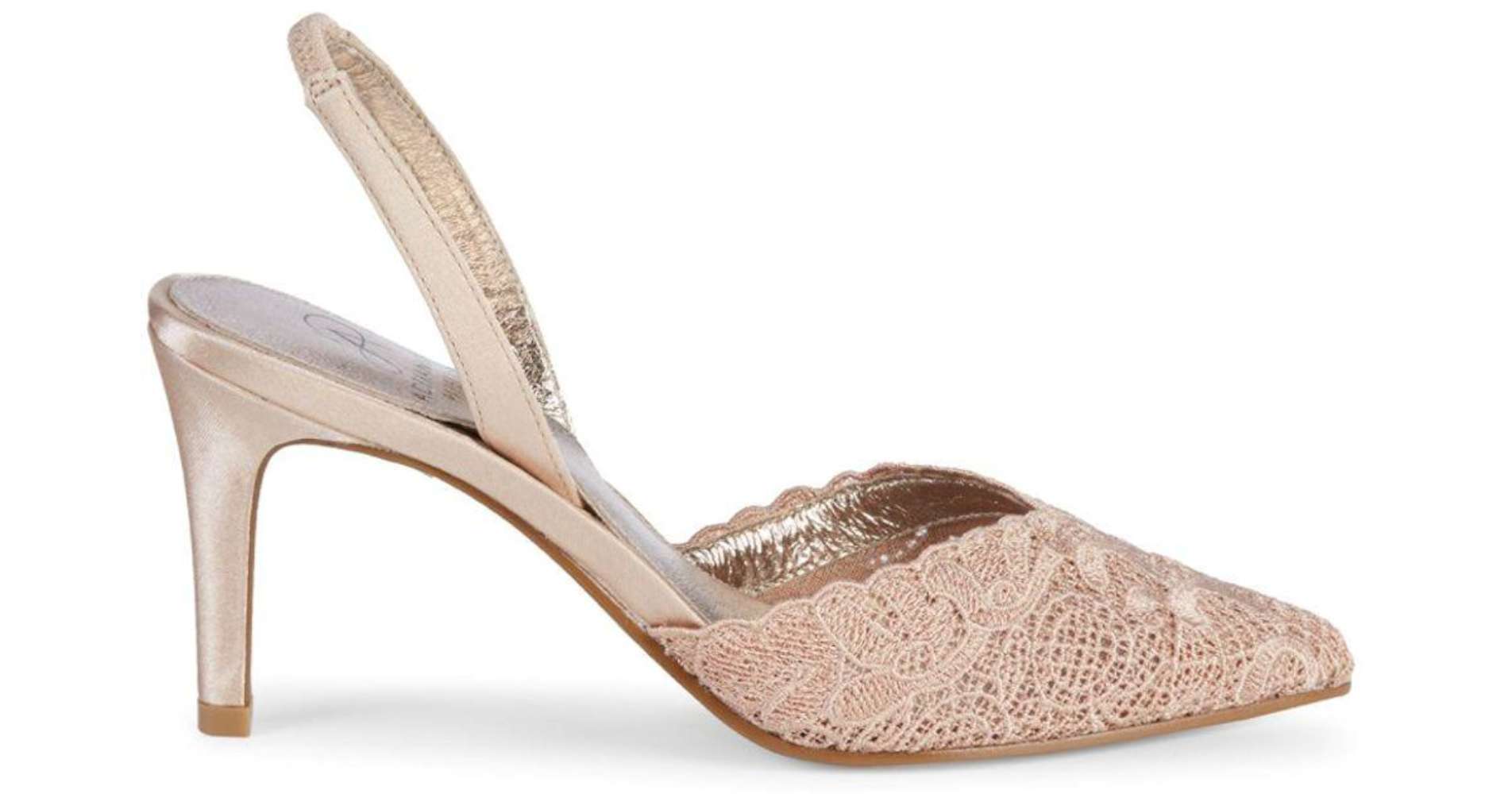 Adrianna Papell Women's Shoes Hallie Fabric Pointed Toe Special, Blush, Size 8.5 - image 3 of 3