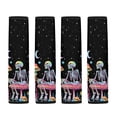 thumbnail image 5 of Chririnla Skull Mushroom Seat Belt Pad 2-Pack Car Seat Belt Pads Easy On Off Thick Suitable for Truck Vans, 5 of 8