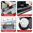 thumbnail image 4 of DAMAI Car Window Multifunctional Storage Tray Organizer, Multi-Function Clip-On Cup Holder & Phone Mount, Multifunctional Car Seat Tray Organizer for Phones, Earphone, Keys, Bottles, 4 of 6