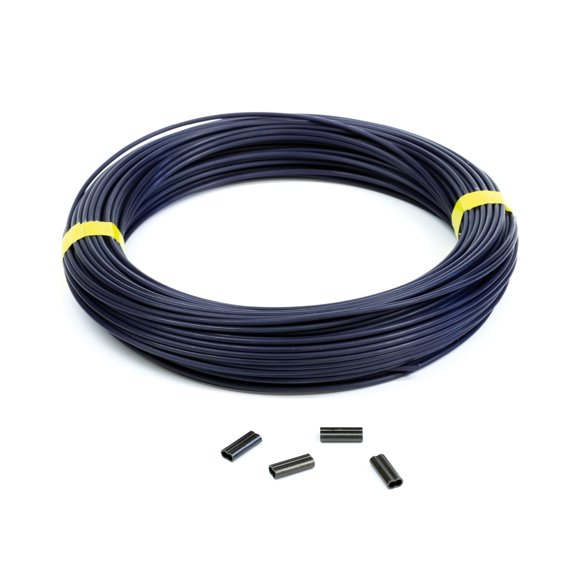 Cordón de montaje Tigress de nailon, 30 m, negro o blanco