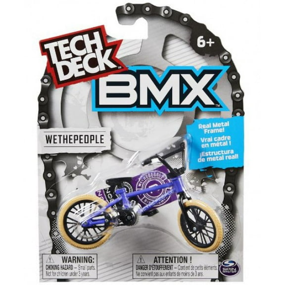 Tech Deck BMX Finger Bike Replica Tech Deck Bike Real Metal Frame(Styles Vary)