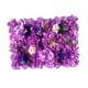 thumbnail image 1 of Flores artificiales Panel de pared Telón de fondo floral Arreglos florales Decoración de pared para despedida de soltera Balcón Boda Adorno Violeta BLESIY Paneles de pared de flores, 1 of 8